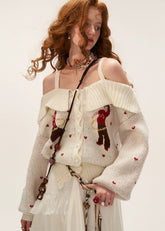 Long-Sleeved Cardigan Tops